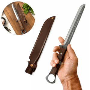 Faca Gaúcha Forjada Full Tang Aço Inoxidável - SLKLAF64