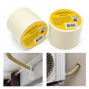 Kit 2 Fitas de Fixação Para Ar-Condicionado 6cm x 15m Bege - BOM1377