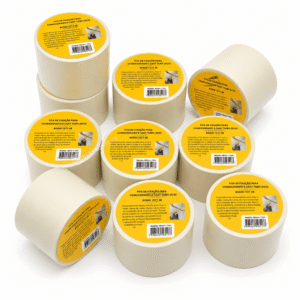 Kit 10 Fitas de Fixação Para Ar-Condicionado 6cm x 15m Bege - BOM1377