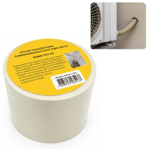 Fita de Fixação Para Ar-Condicionado 6cm x 15m Bege - BOM1377