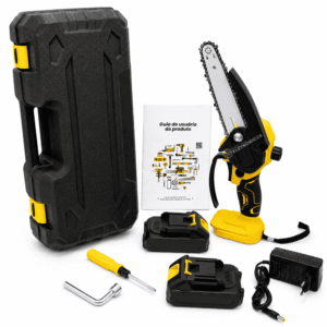 Mini Motosserra Portátil 21V 4
