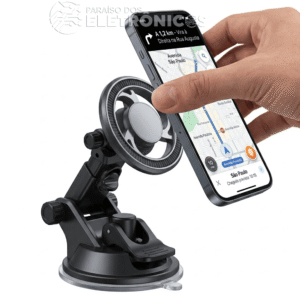 Suporte Universal Com Ima Magnético para Celular Smartphone Carro - LE047