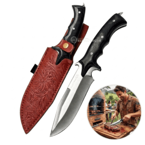 Faca Premium para Churrasco e Cozinha com Bainha - SLKA284