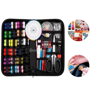 Kit de Costura Completo 128 Peças Linhas e Agulhas com Estojo - MXH9913