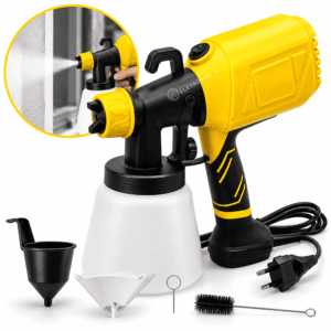 Pistola de Pintura Elétrica 400W 800ml Pulverizador 127V - BOM9567